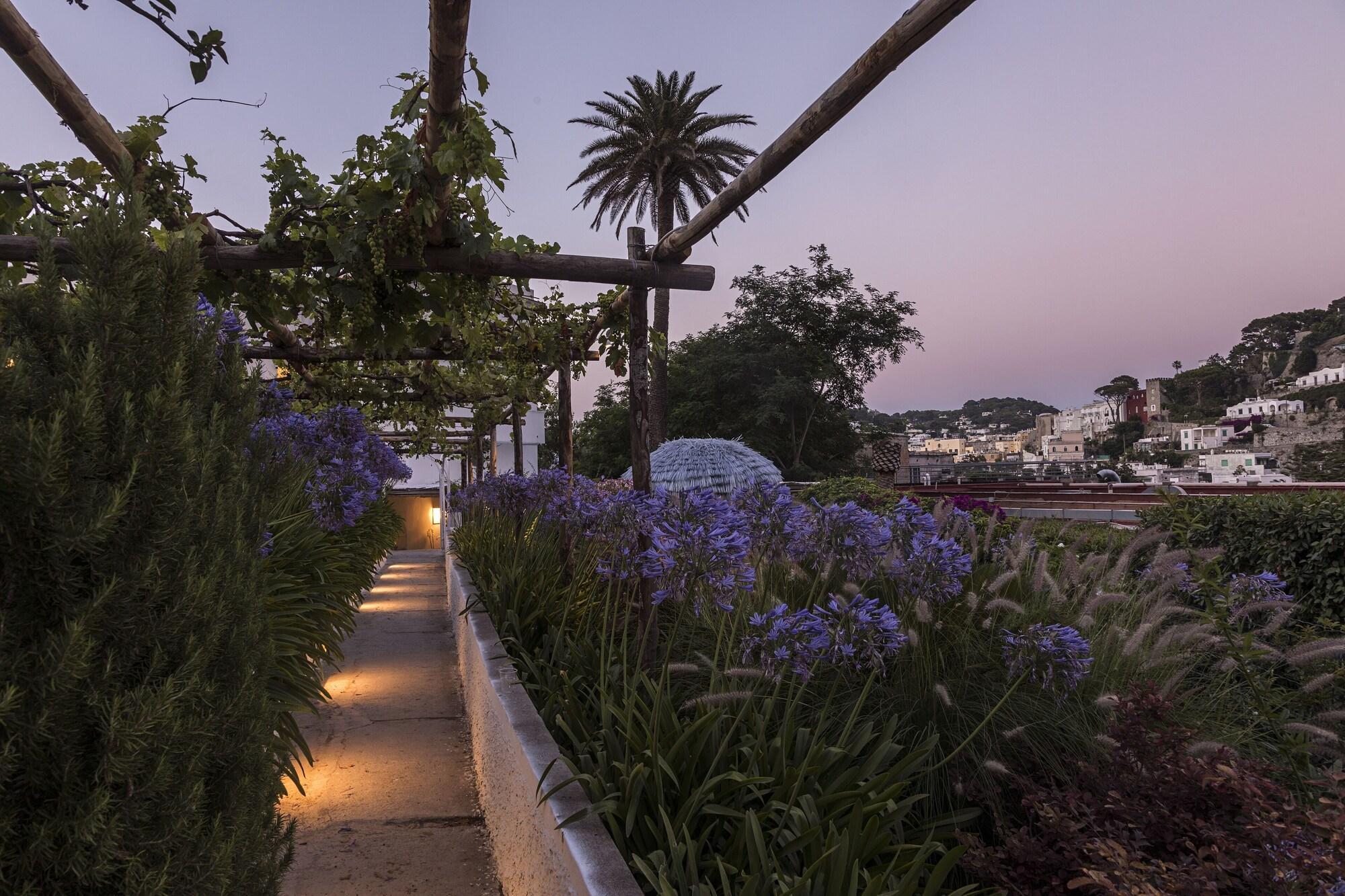 Villa La Pergola Capri Exterior foto