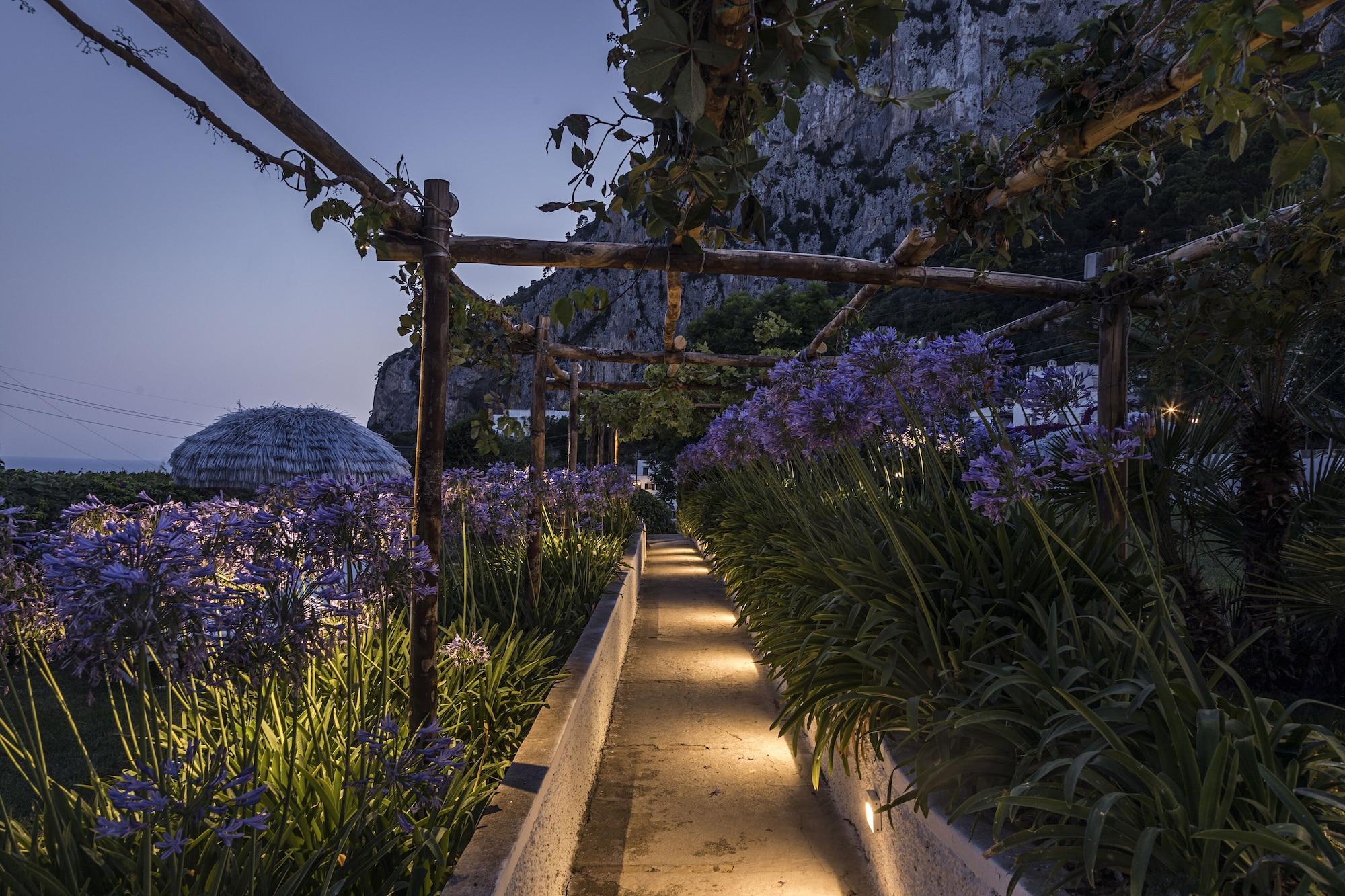 Villa La Pergola Capri Exterior foto