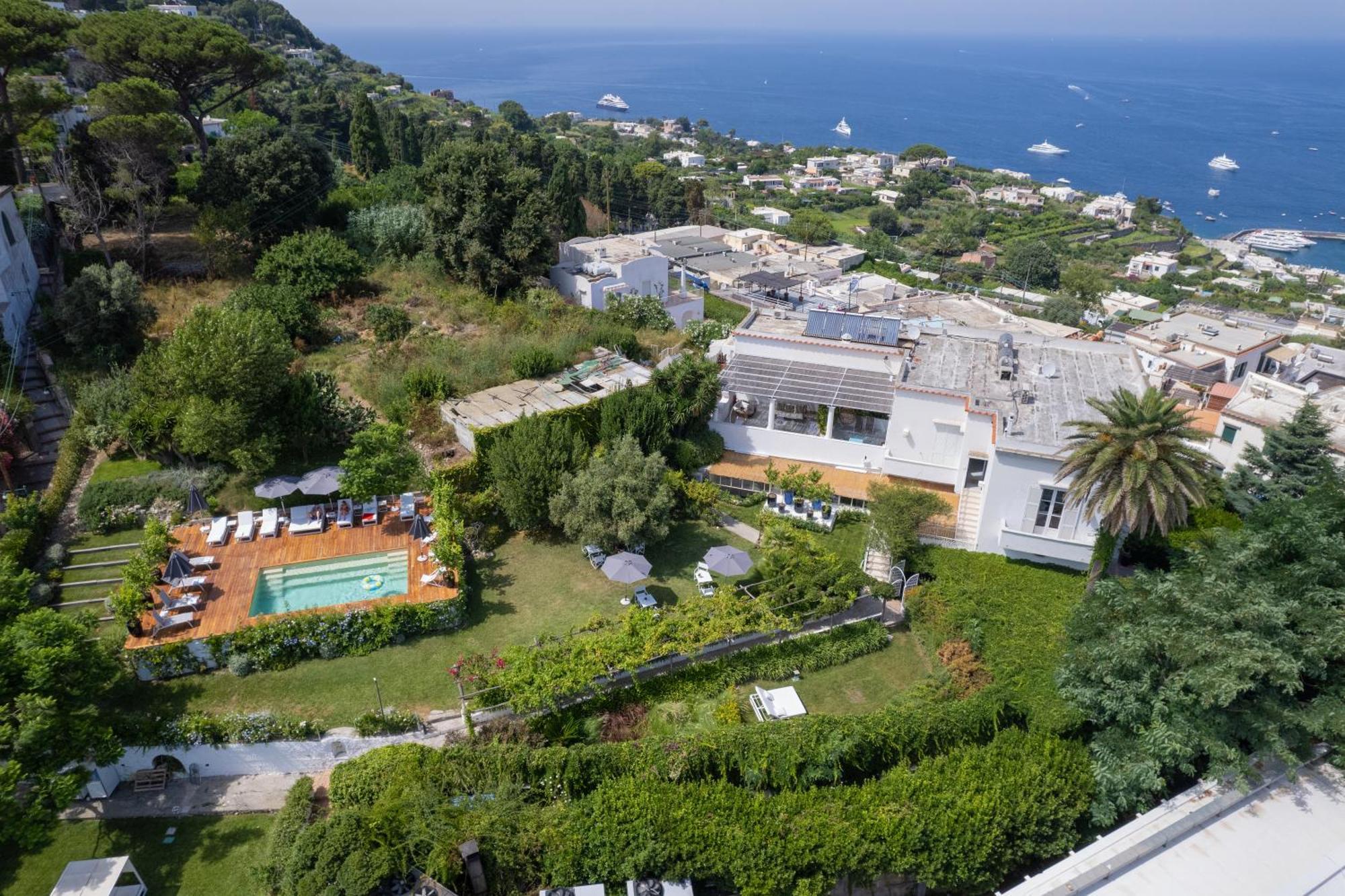 Villa La Pergola Capri Exterior foto