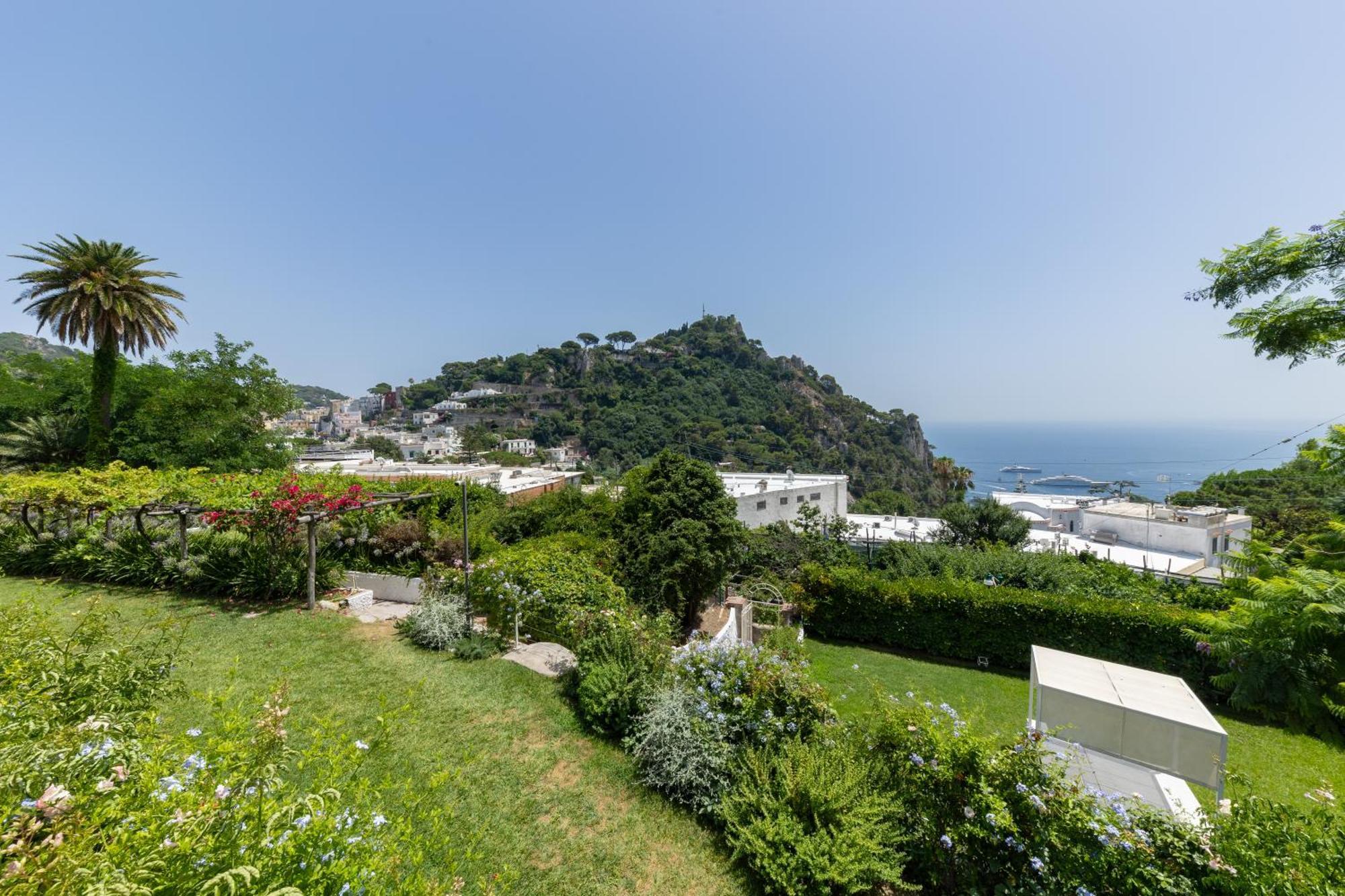 Villa La Pergola Capri Exterior foto