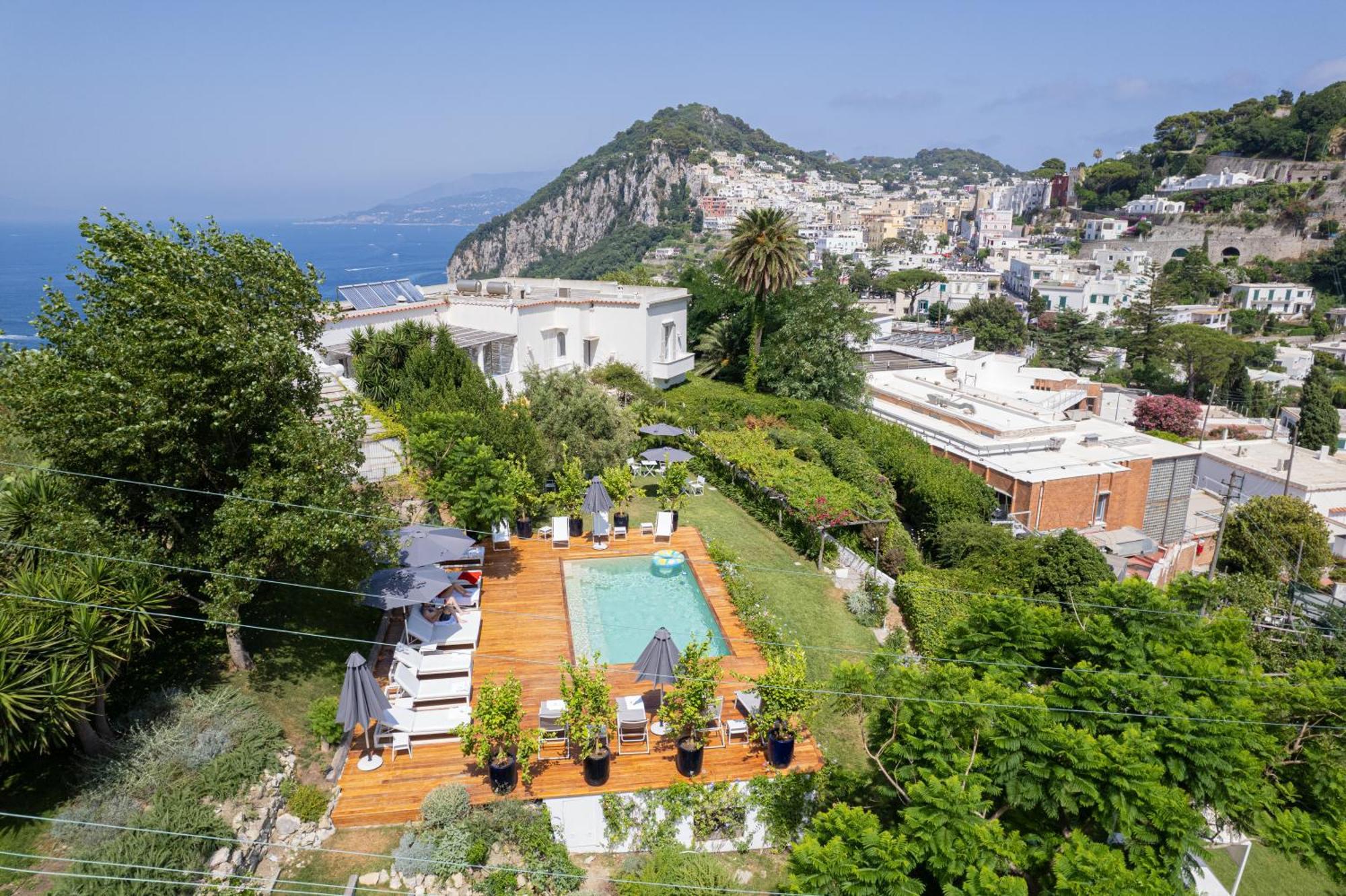 Villa La Pergola Capri Exterior foto